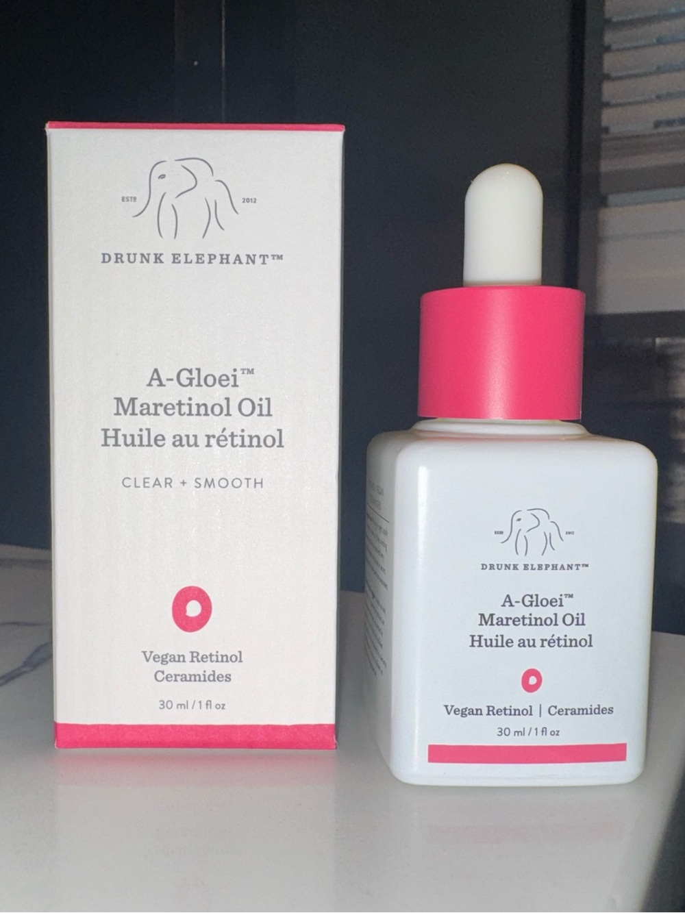 Drunk Elephant A-Gloei Maretinol Oil 1 oz / 30 mL | New in Box